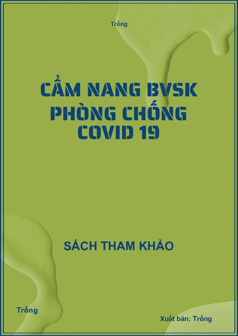 Cẩm nang BVSK phòng chống Covid 19