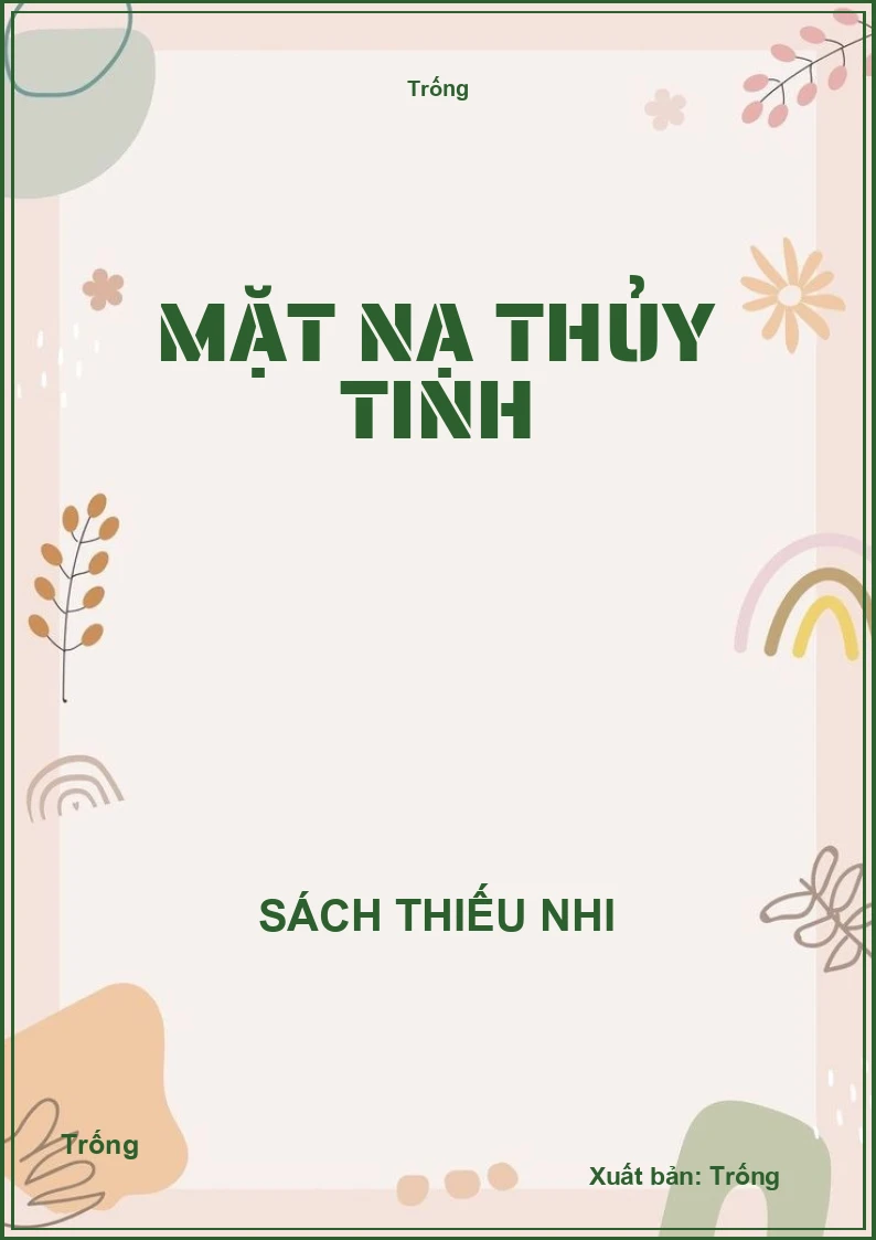 Mặt nạ thủy tinh