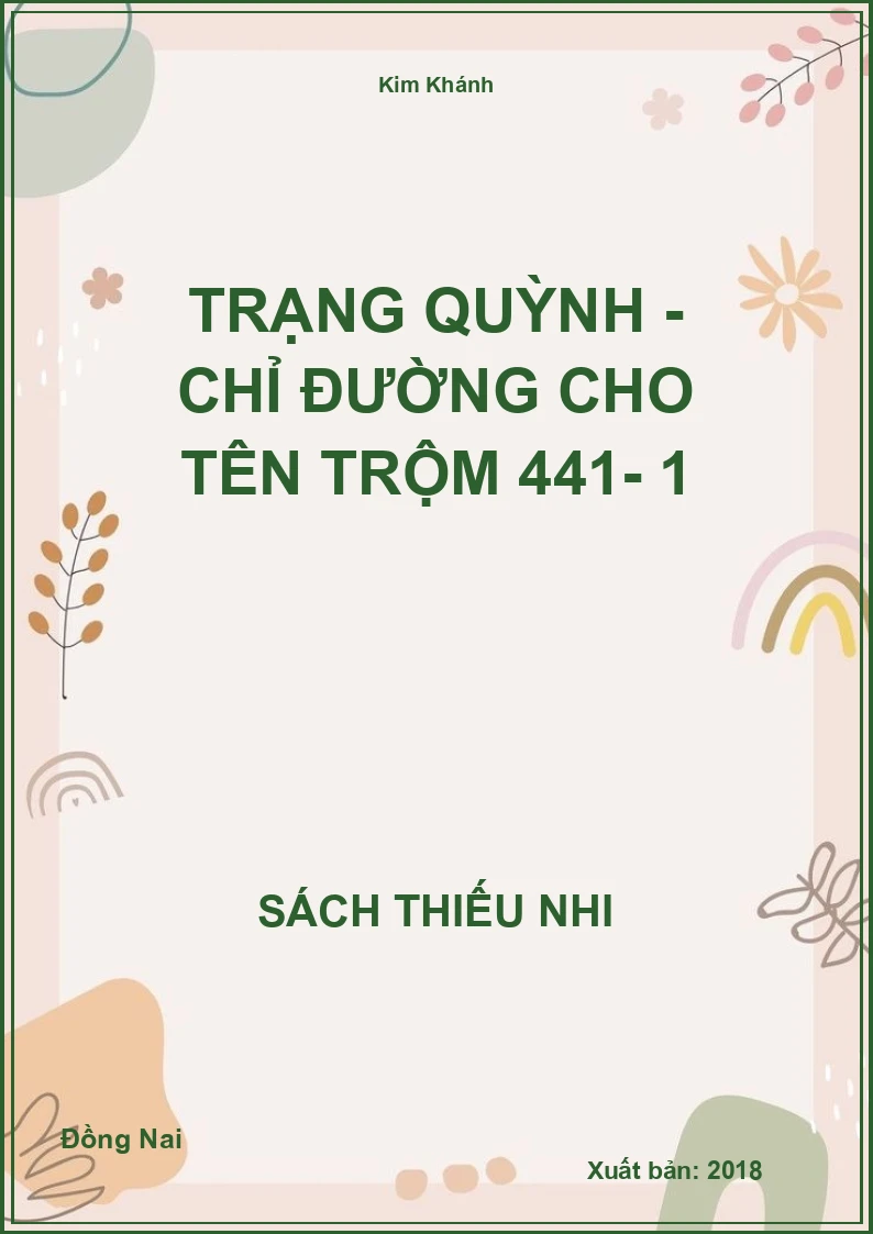 Trạng Quỳnh - Chỉ đường cho tên trộm 441- 1