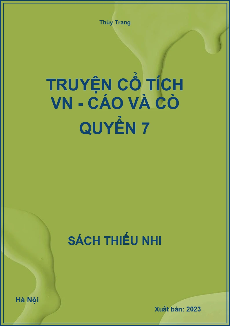 Truyện cổ tích VN - Cáo và cò quyển 7