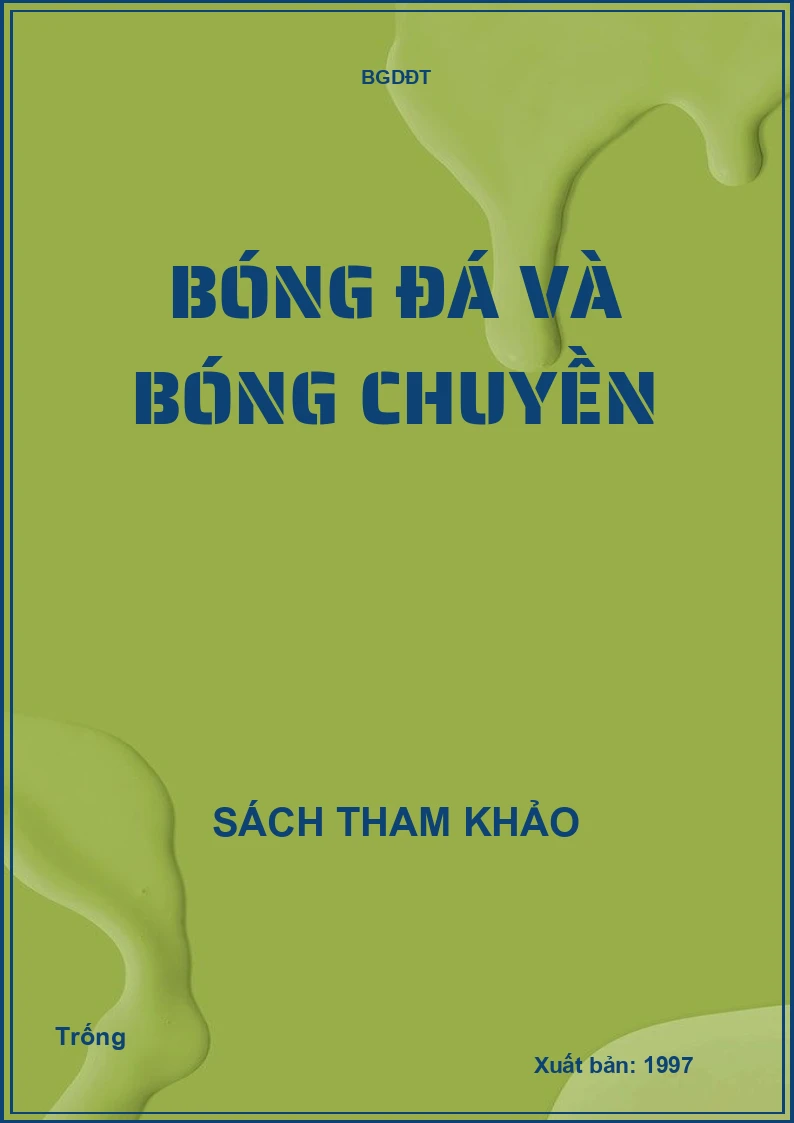 Bóng đá và bóng chuyền