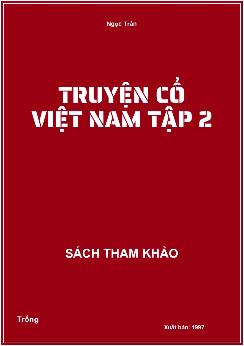 Truyện cổ Việt Nam tập 2