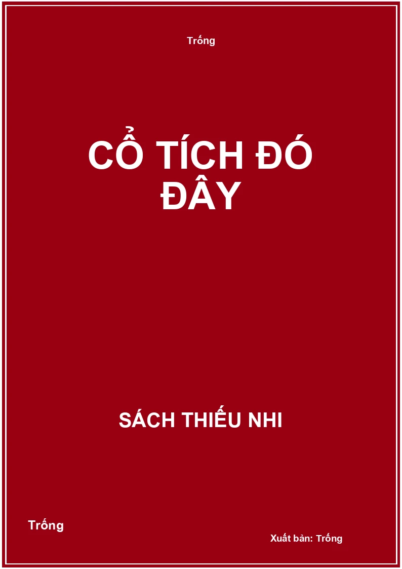 Cổ tích đó đây