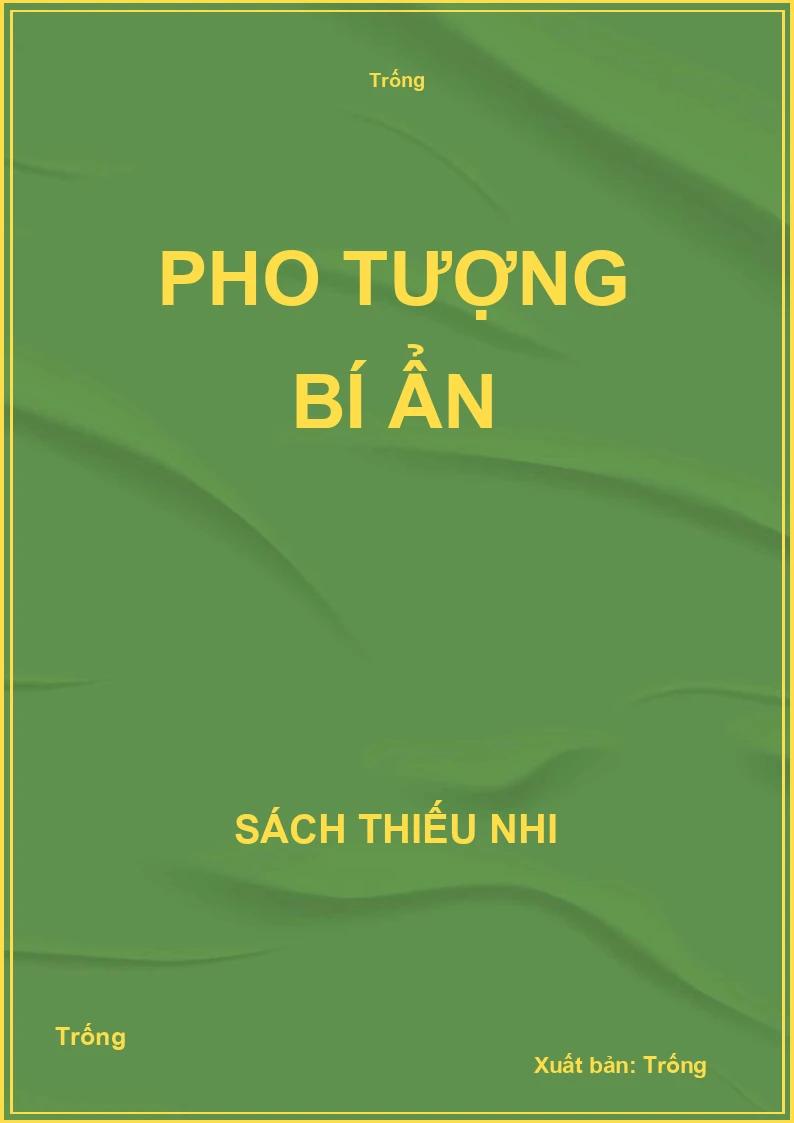 Pho tượng bí ẩn