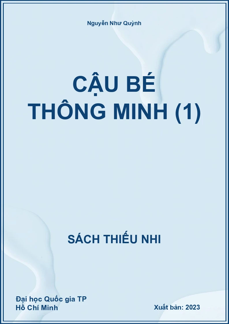 Cậu bé thông minh (1)