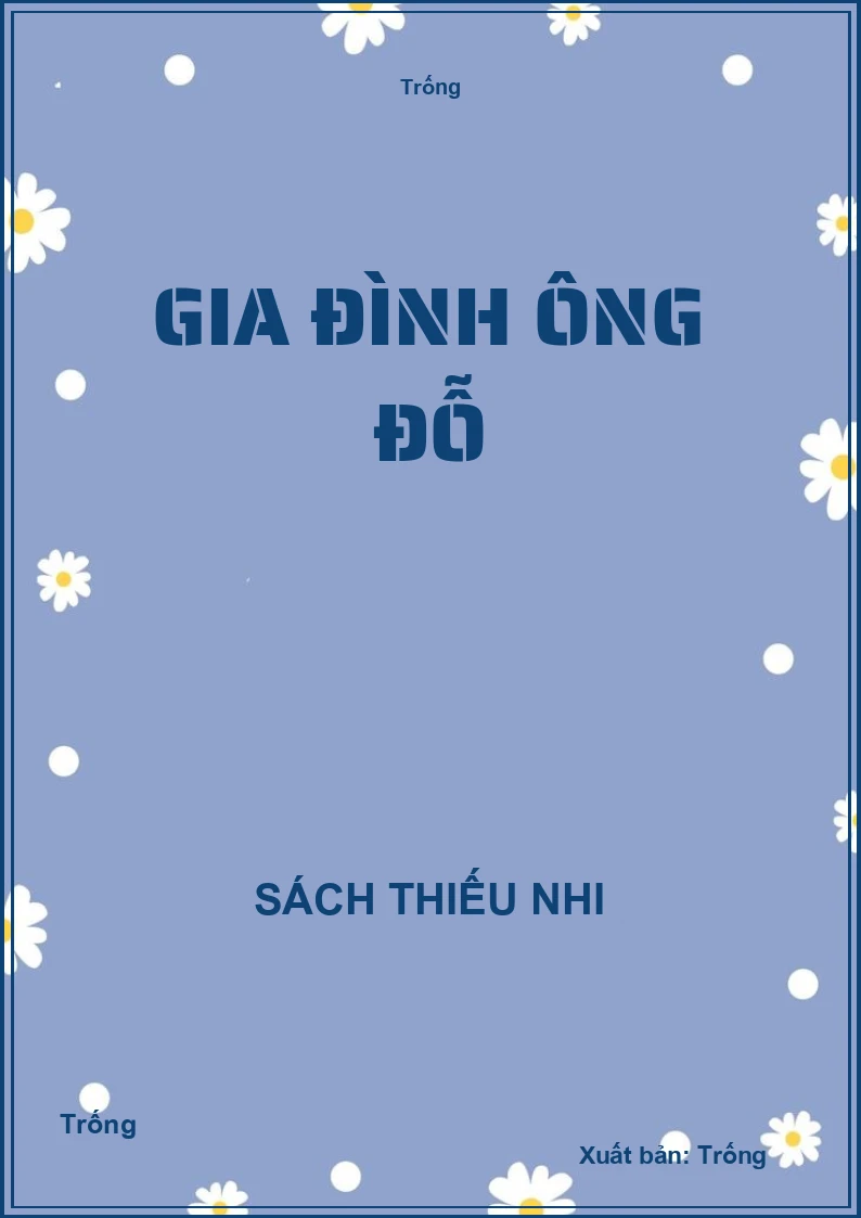 Gia đình ông Đỗ