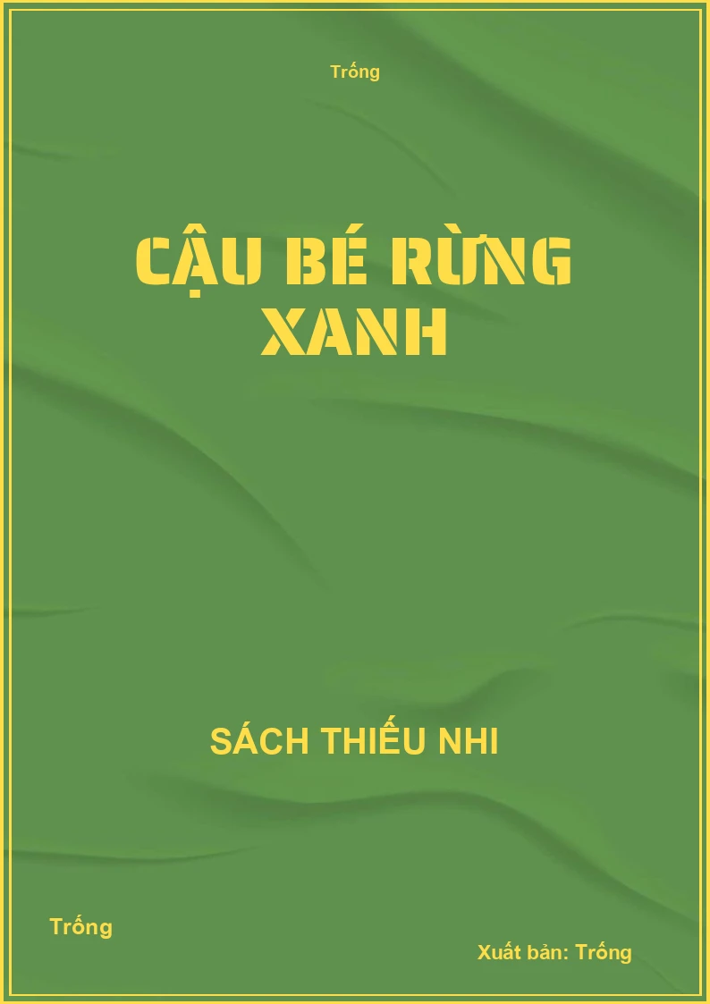 Cậu bé rừng xanh