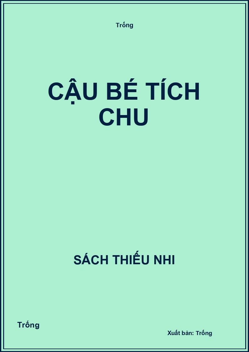 Cậu bé Tích Chu