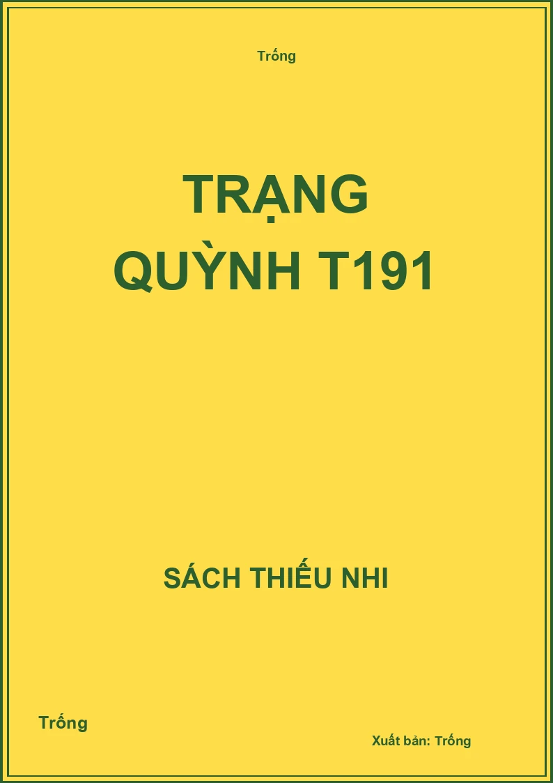 Trạng Quỳnh T191