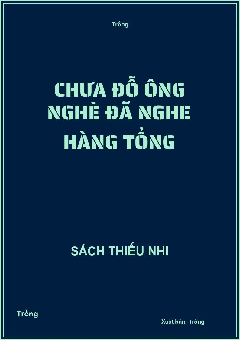 Chưa đỗ ông Nghè đã nghe hàng tổng