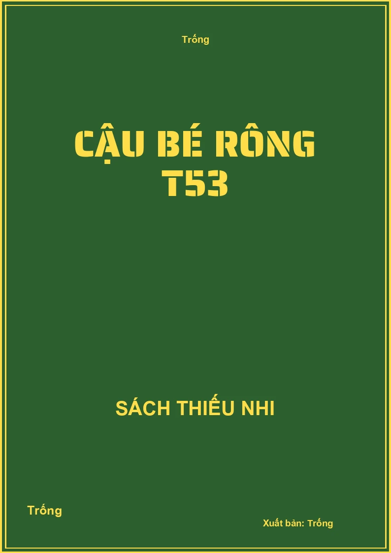 Cậu bé rông T53