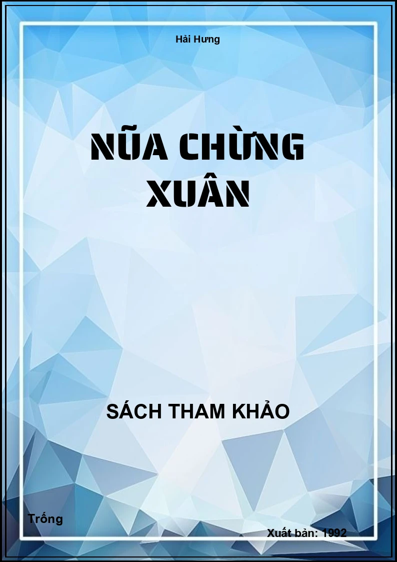 Nũa chừng xuân
