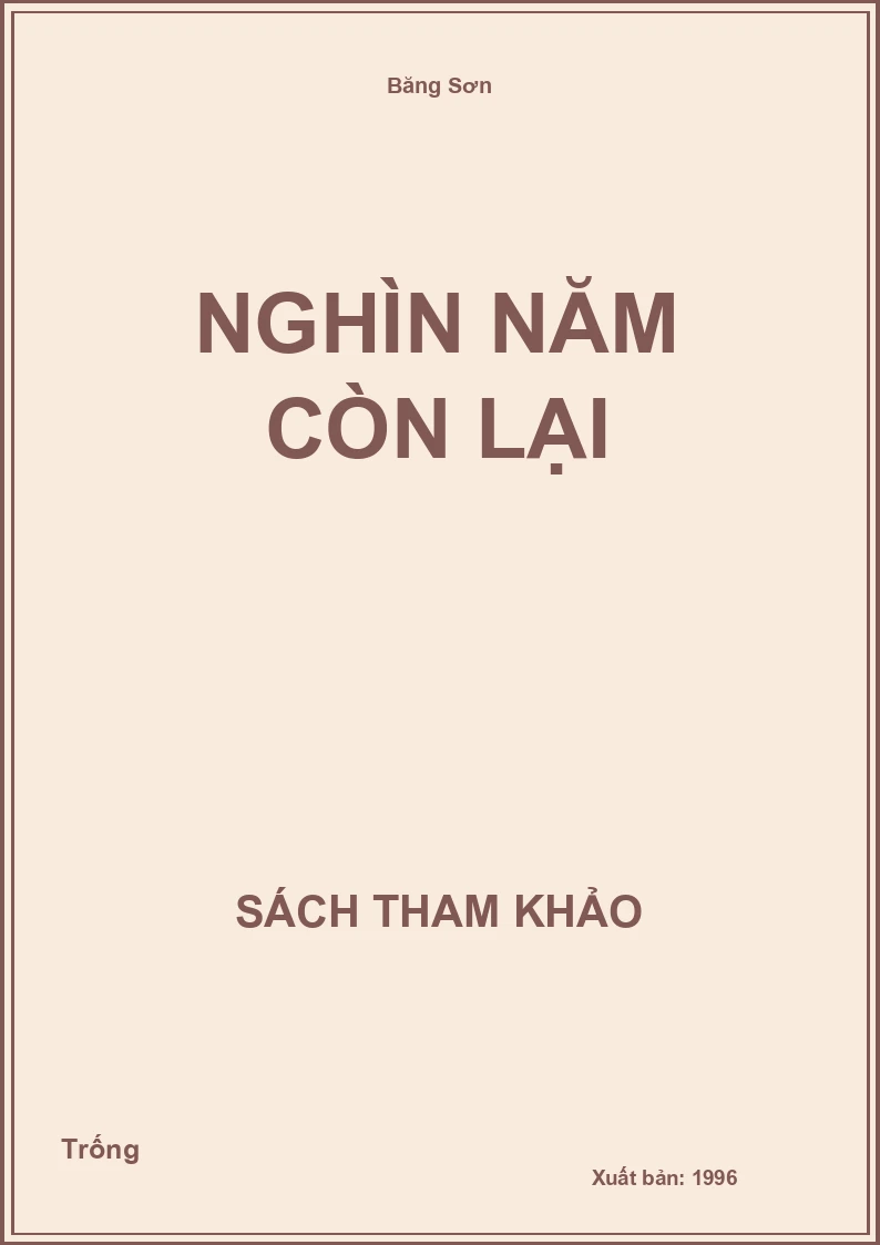 Nghìn năm còn lại