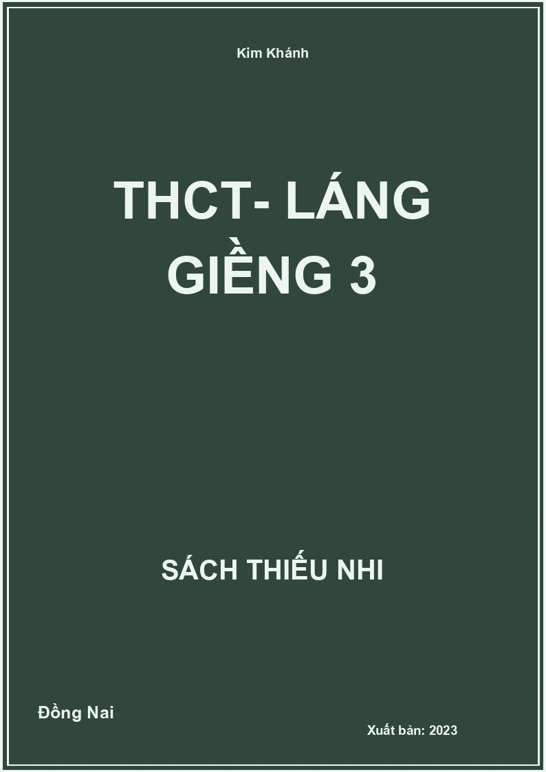 THCT- Láng Giềng 3