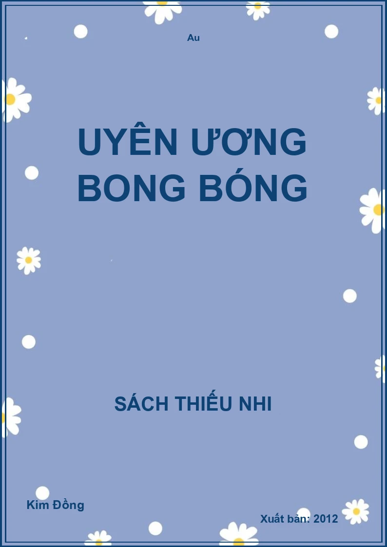 Uyên ương bong bóng