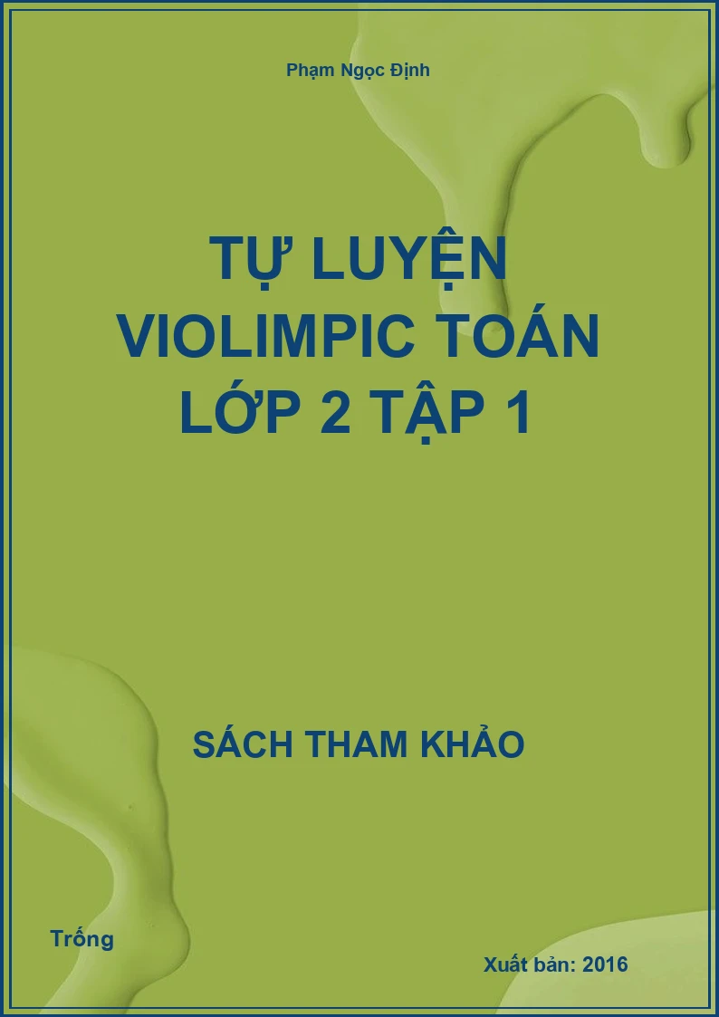 Tự luyện violimpic toán lớp 2 tập 1