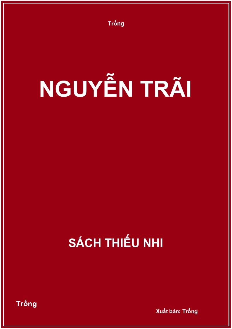 Nguyễn Trãi