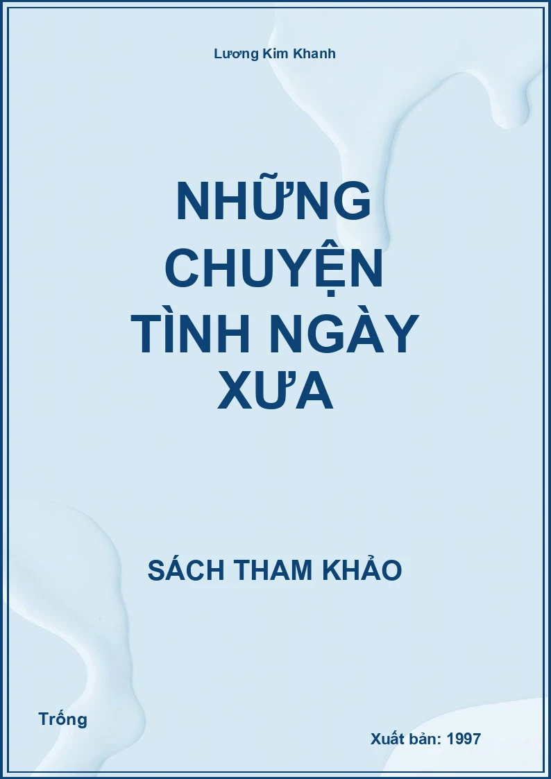 Những chuyện tình ngày xưa