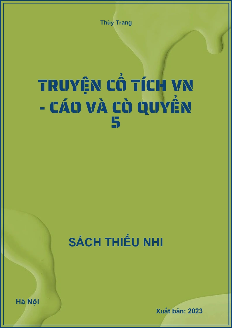 Truyện cổ tích VN - Cáo và cò quyển 5