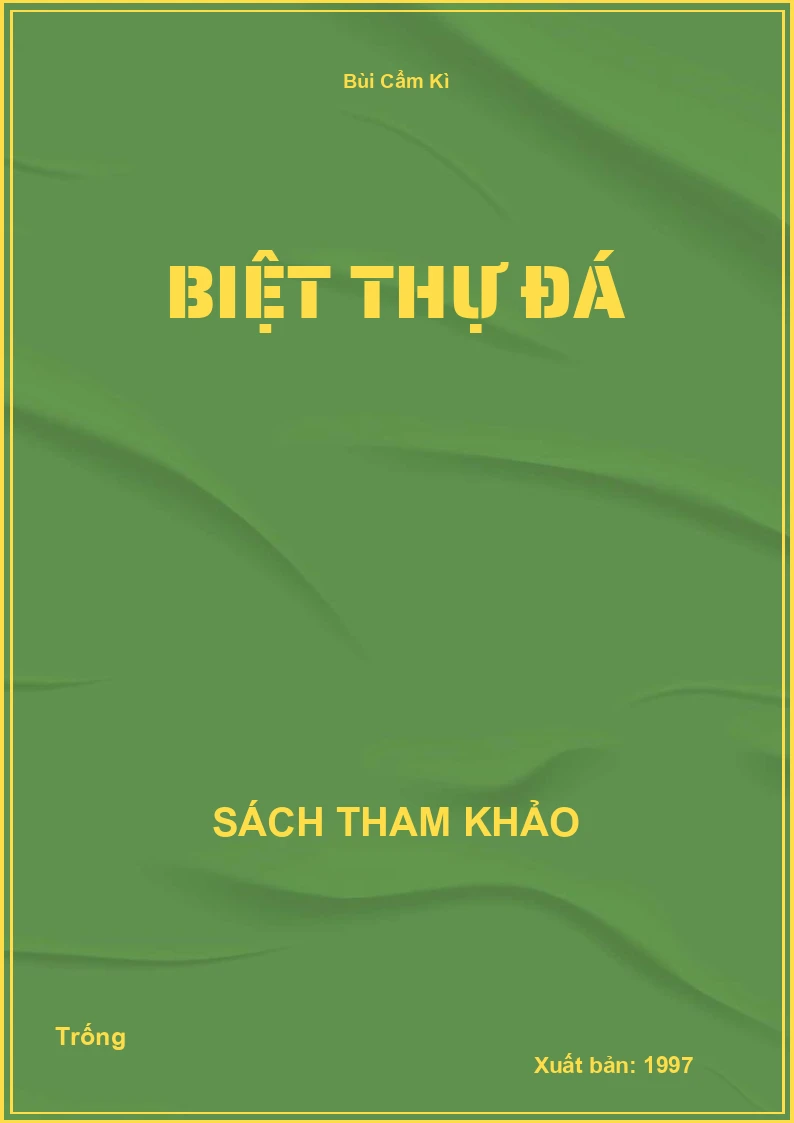 Biệt thự đá