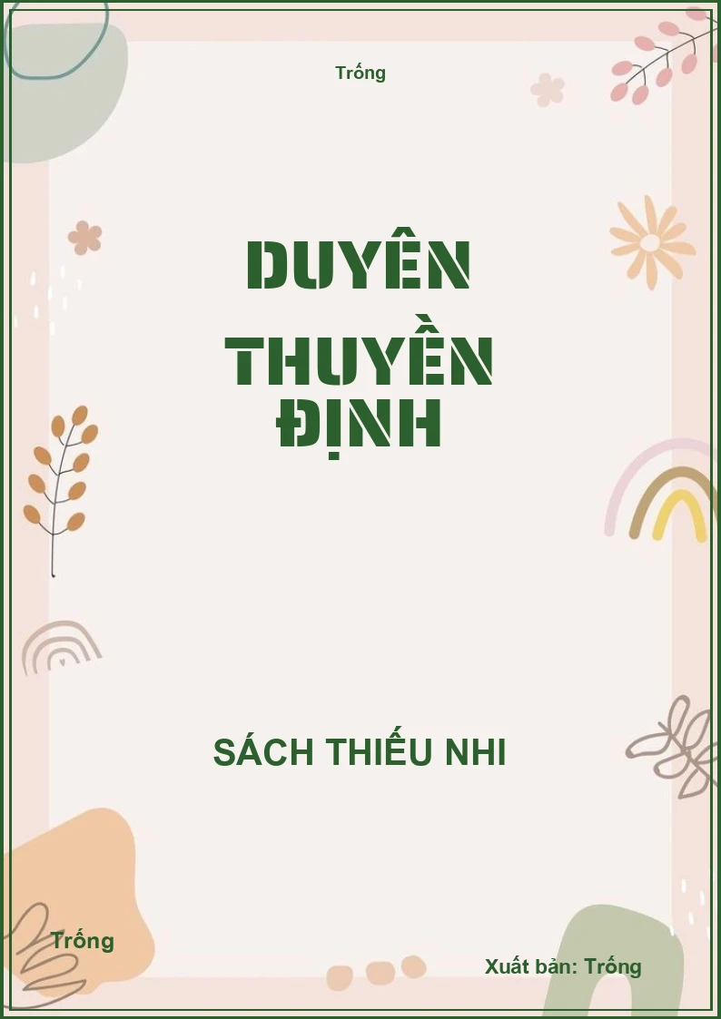 Duyên thuyền định