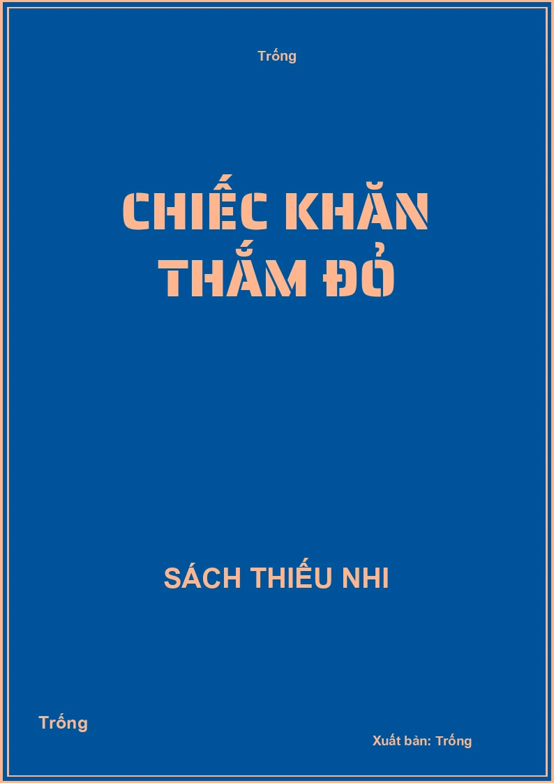 Chiếc khăn thắm đỏ