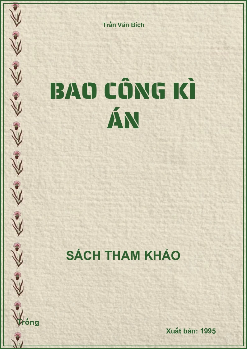 Bao Công kì án