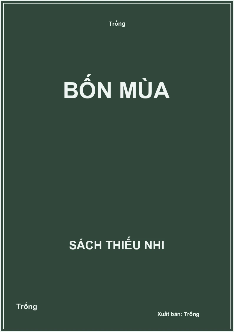 Bốn mùa