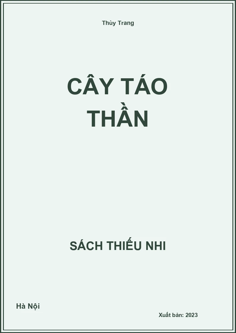 Cây táo thần