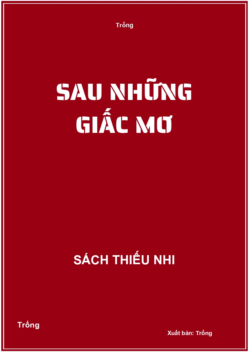 sau những giấc mơ