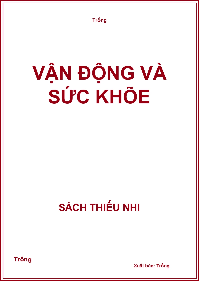 Vận động và sức khõe