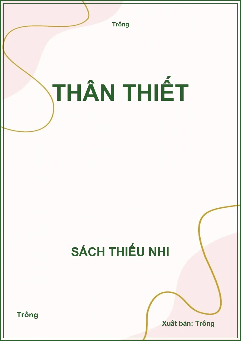 Thân thiết