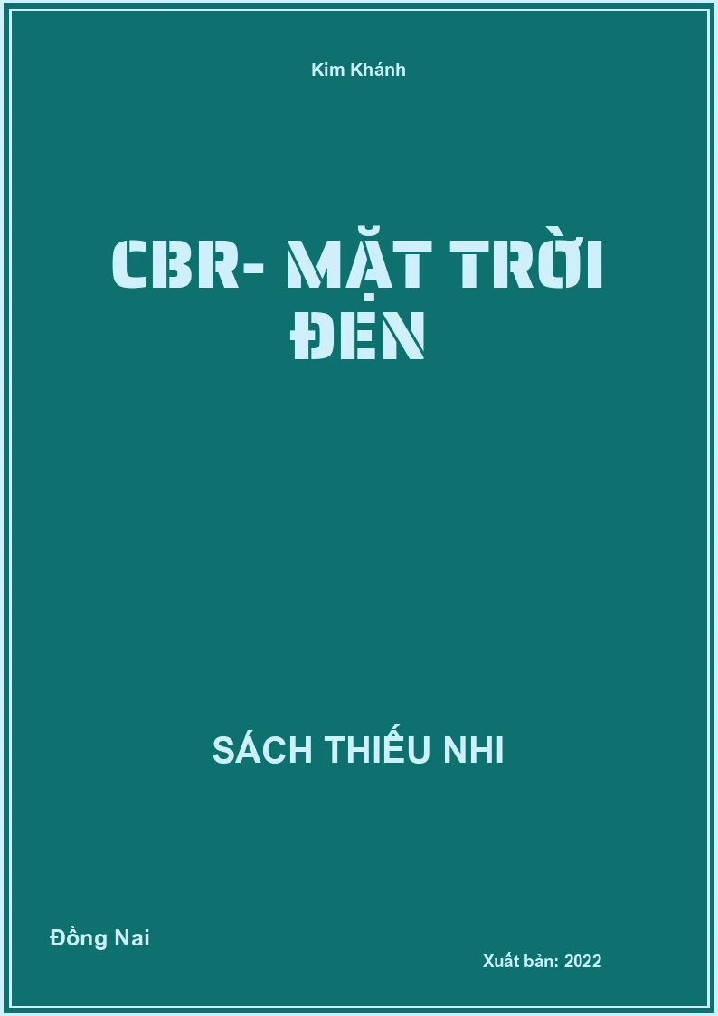 CBR- Mặt trời đen