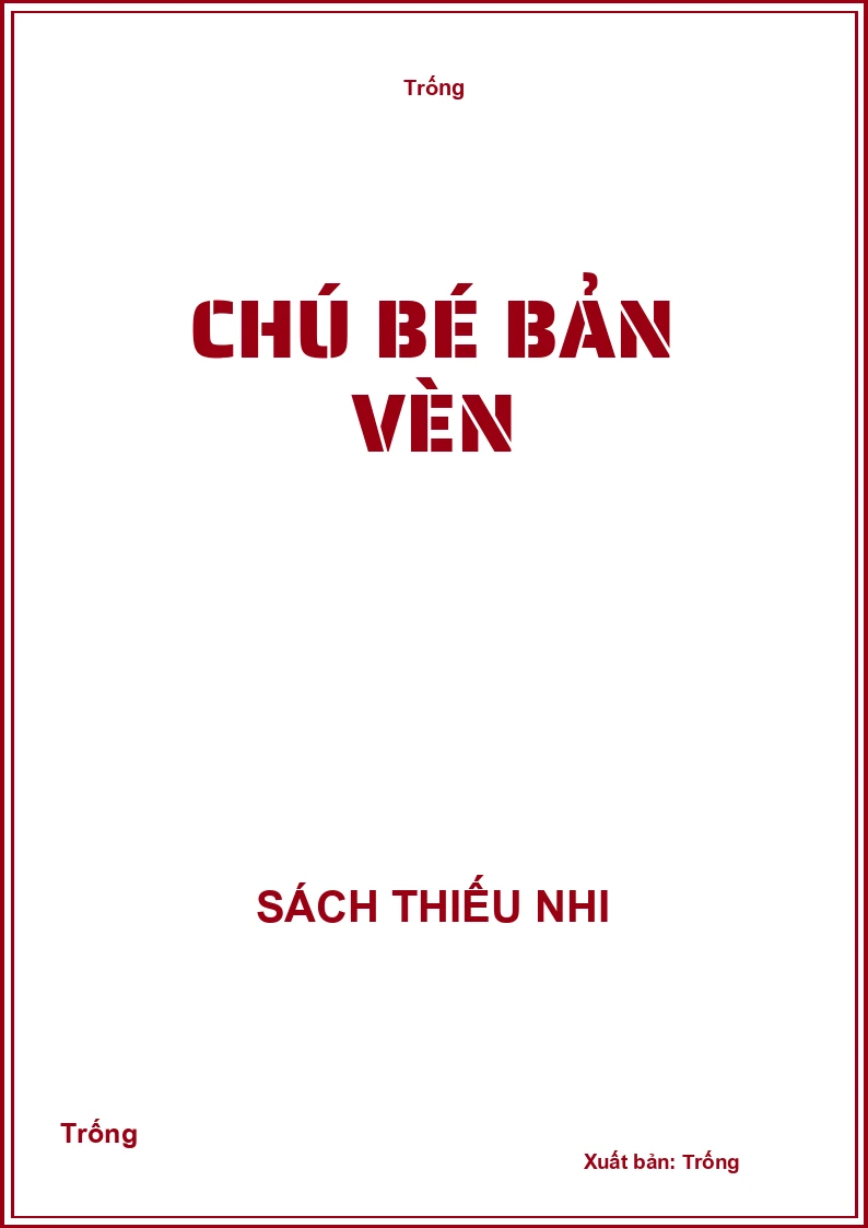 Chú bé bản vèn