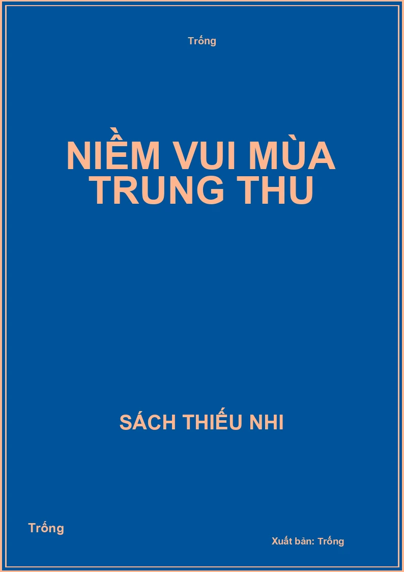 Niềm vui mùa trung thu