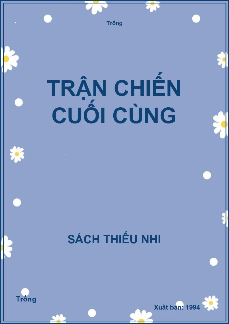 Trận chiến cuối cùng