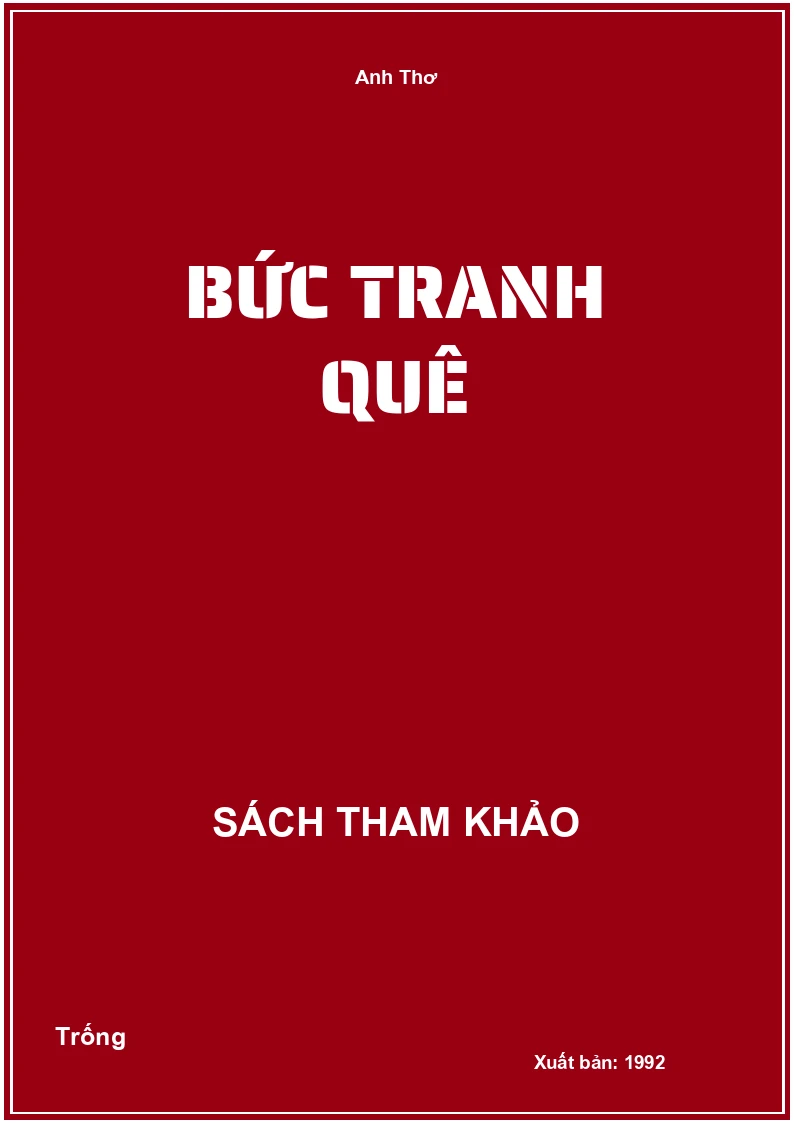 Bức Tranh Quê