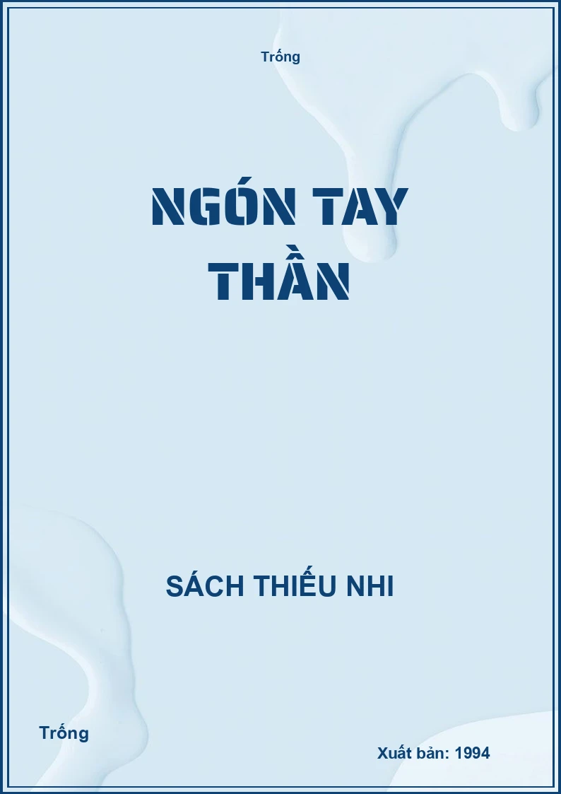 Ngón tay thần