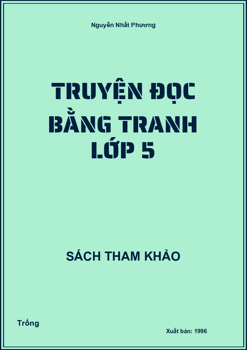 Truyện đọc bằng tranh lớp 5
