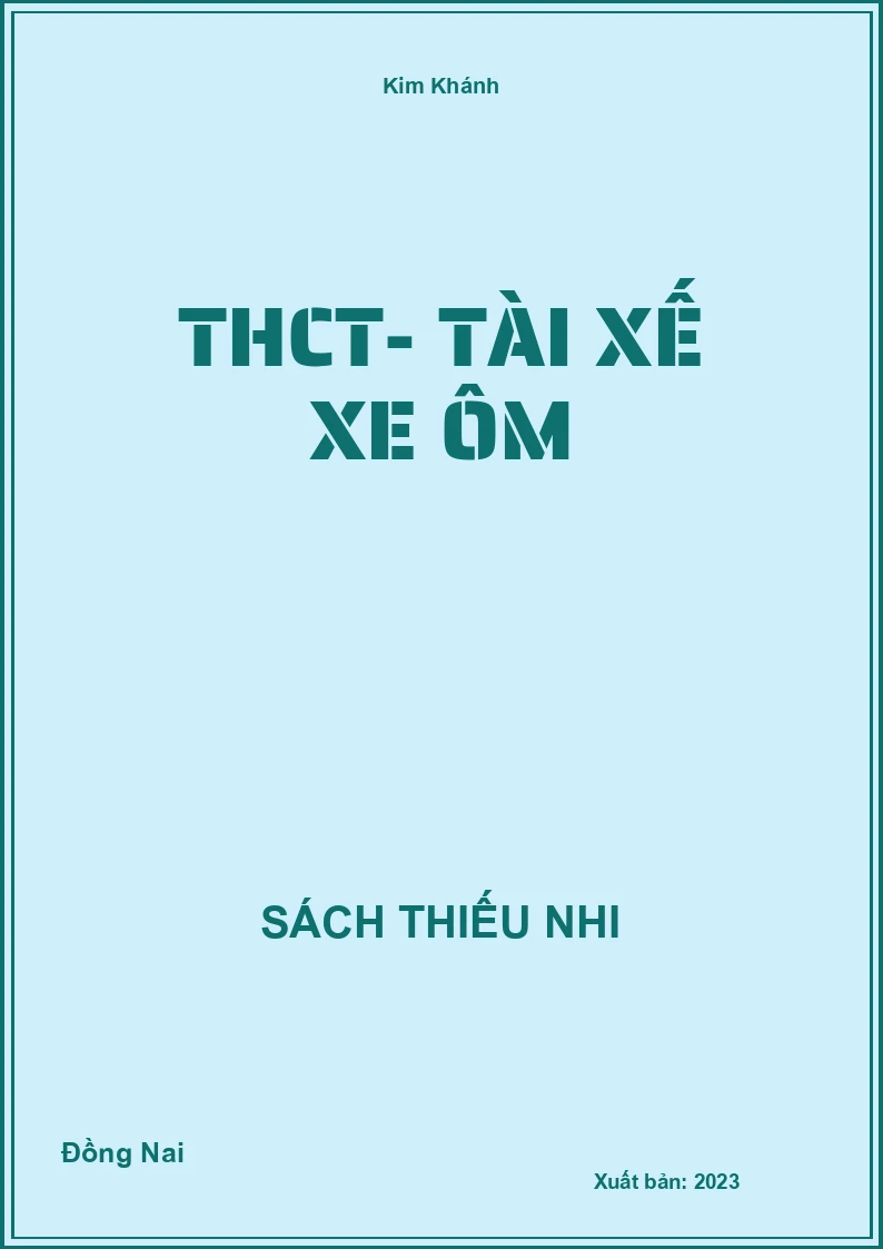 THCT- tài xế xe ôm