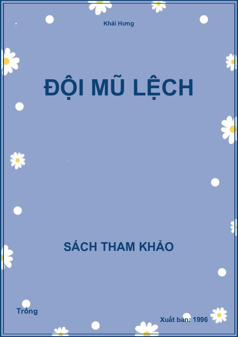 Đội mũ lệch