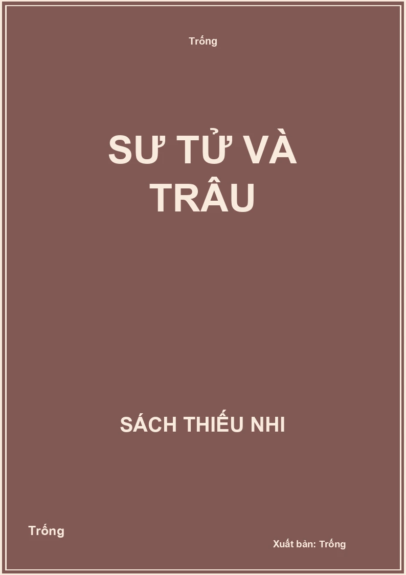 sư tử và trâu