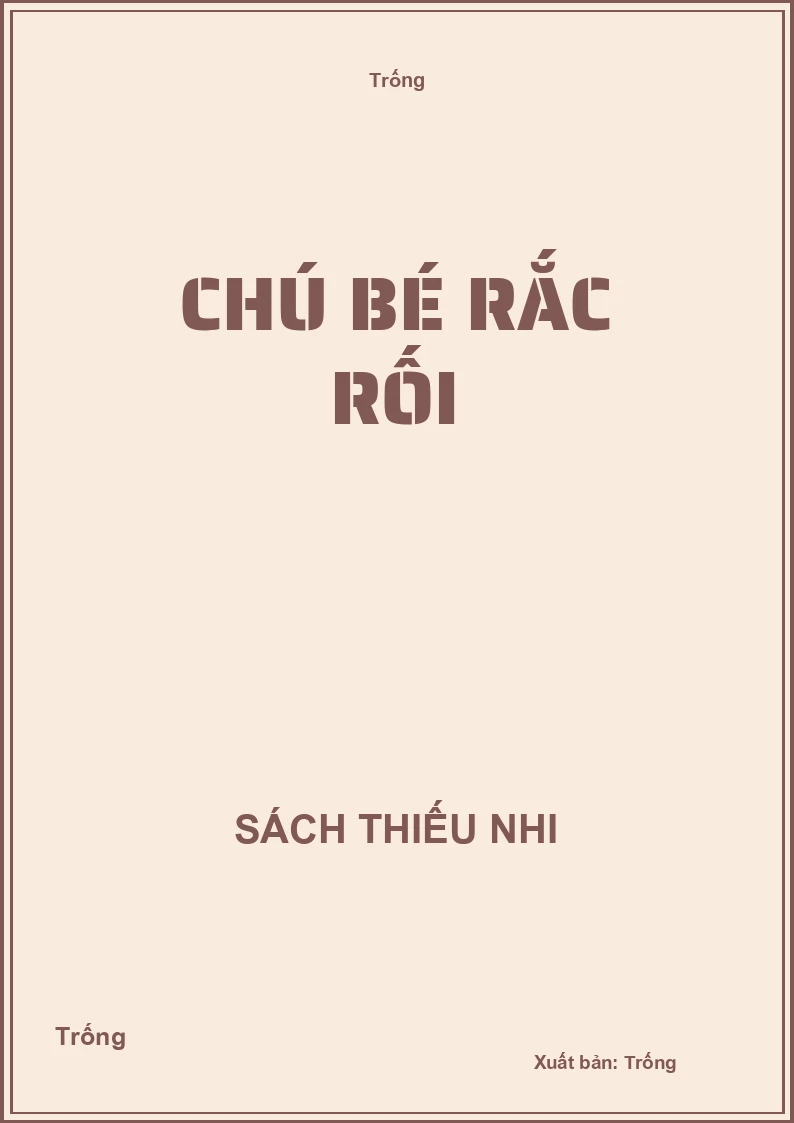 Chú bé rắc rối