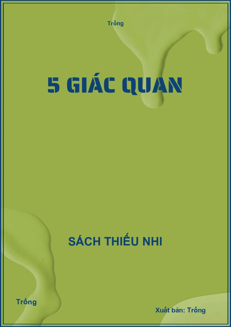 5 giác quan