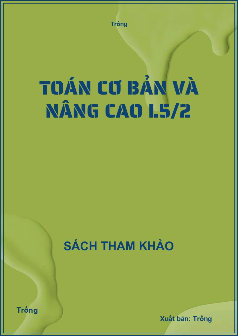 Toán cơ bản và nâng cao L5/2