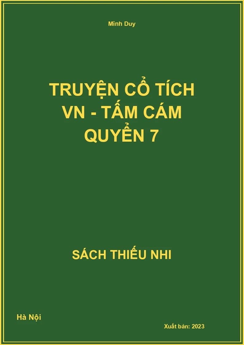 Truyện cổ tích VN - Tấm cám quyển 7