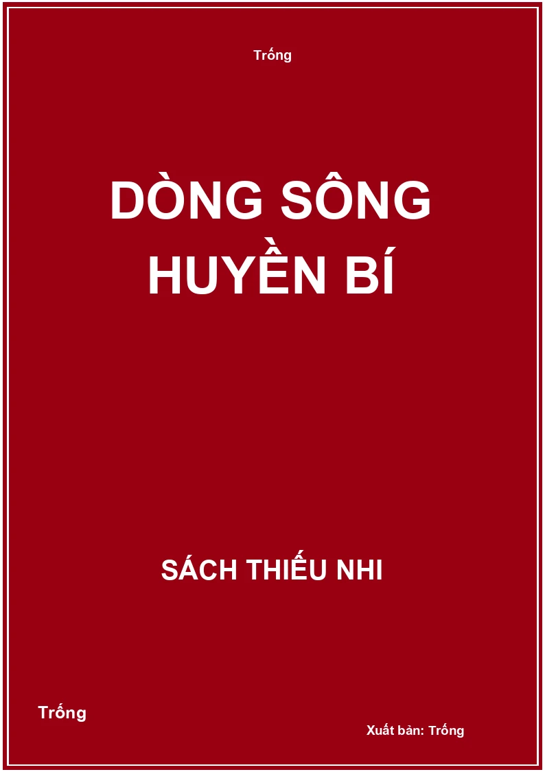 Dòng sông huyền bí