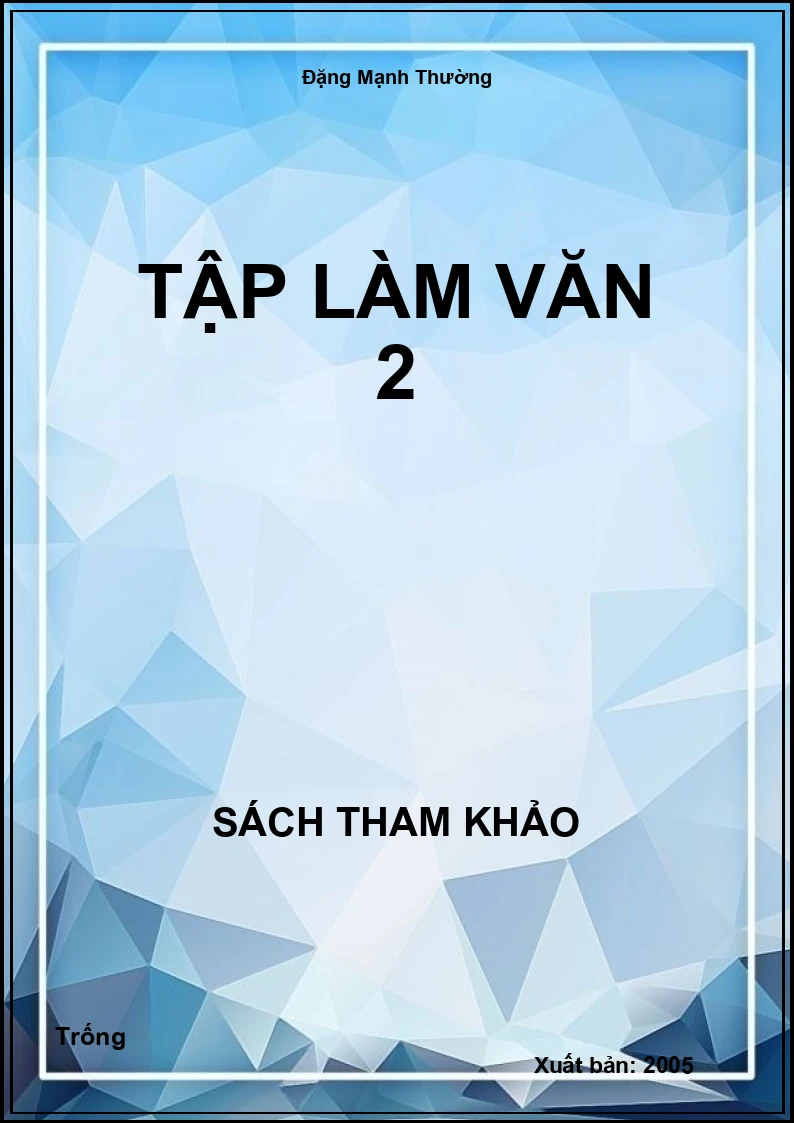 Tập làm văn 2