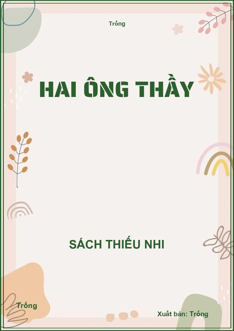Hai ông thầy