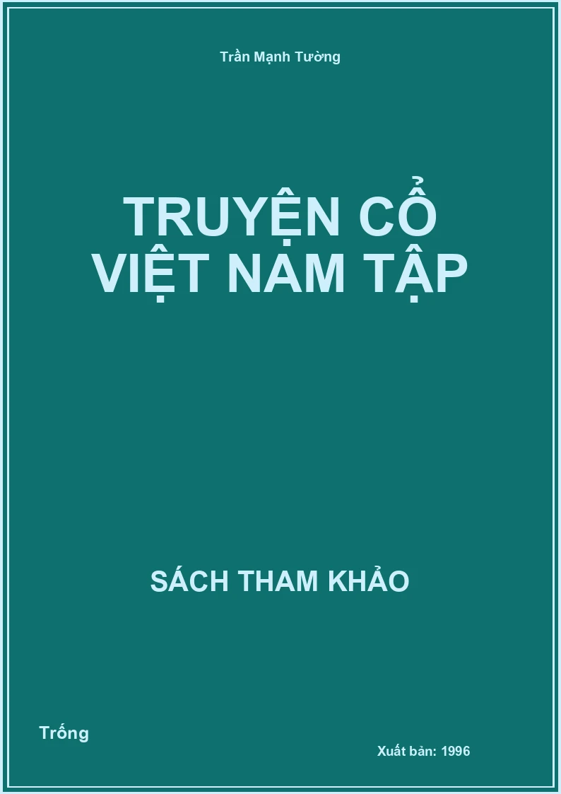 Truyện cổ Việt Nam tập